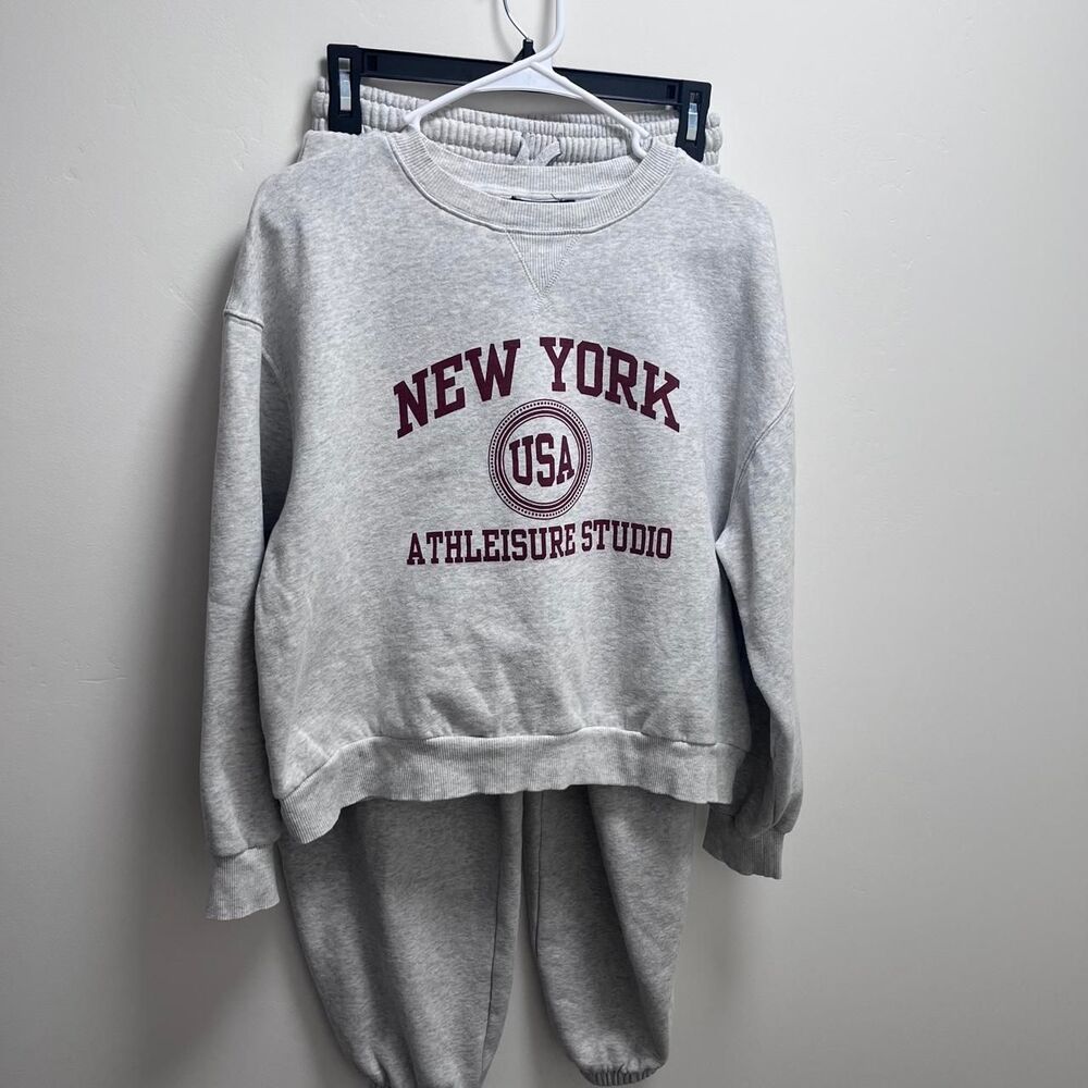 Zara Women's Grey Joggers-tracksuits